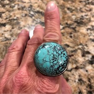 ▪️VINTAGE “Faux” Turquoise Ring